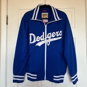 Dodgers Mitchell & Ness Zip-Up Jacket NWT